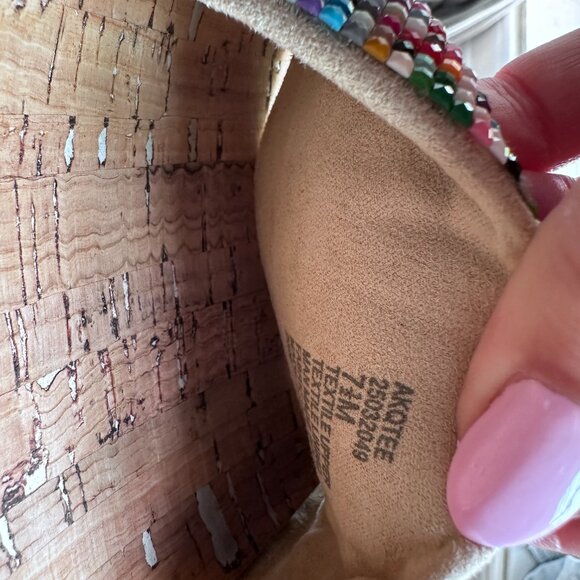 Women's Anne Klein Beaded Slides - Picture 5 of 5